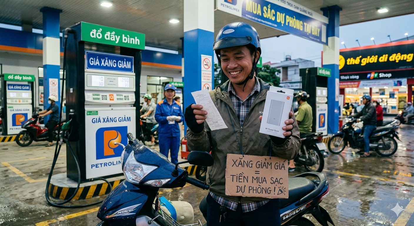 Gi&aacute; xăng 9h tối nay 10/4 `đứng y&ecirc;n` cực đẹp, dư tiền mua sạc dự ph&ograve;ng, sẵn s&agrave;ng xăng tr&agrave;n b&igrave;nh vi vu lễ 9 ng&agrave;y!