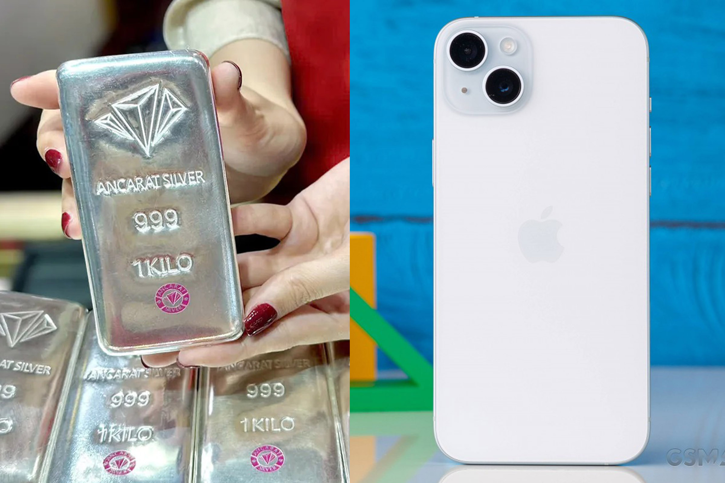 Gi&aacute; bạc h&ocirc;m nay 10/4: Bạc Ph&uacute; Qu&yacute; tăng bốc đầu 1,5 triệu đồng/kg, tiến s&aacute;t mốc 80 triệu đồng/kg, gi&aacute; iPhone 15 ra sao?