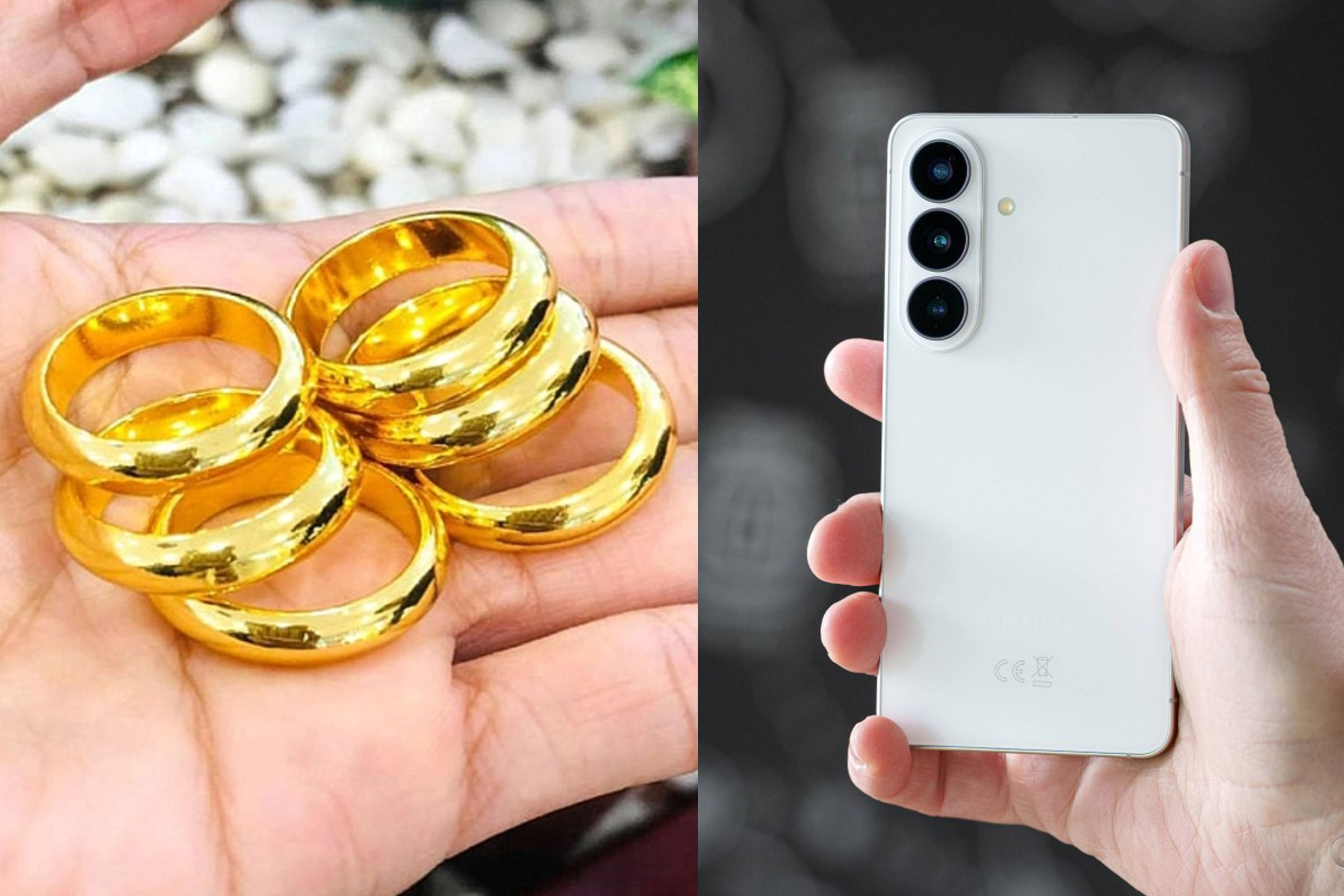 Gi&aacute; v&agrave;ng nhẫn trơn h&ocirc;m nay 10/4: V&agrave;ng DOJI, Bảo T&iacute;n Minh Ch&acirc;u tăng bốc đầu 1,2 triệu đồng/lượng, gi&aacute; Galaxy S26 ra sao?