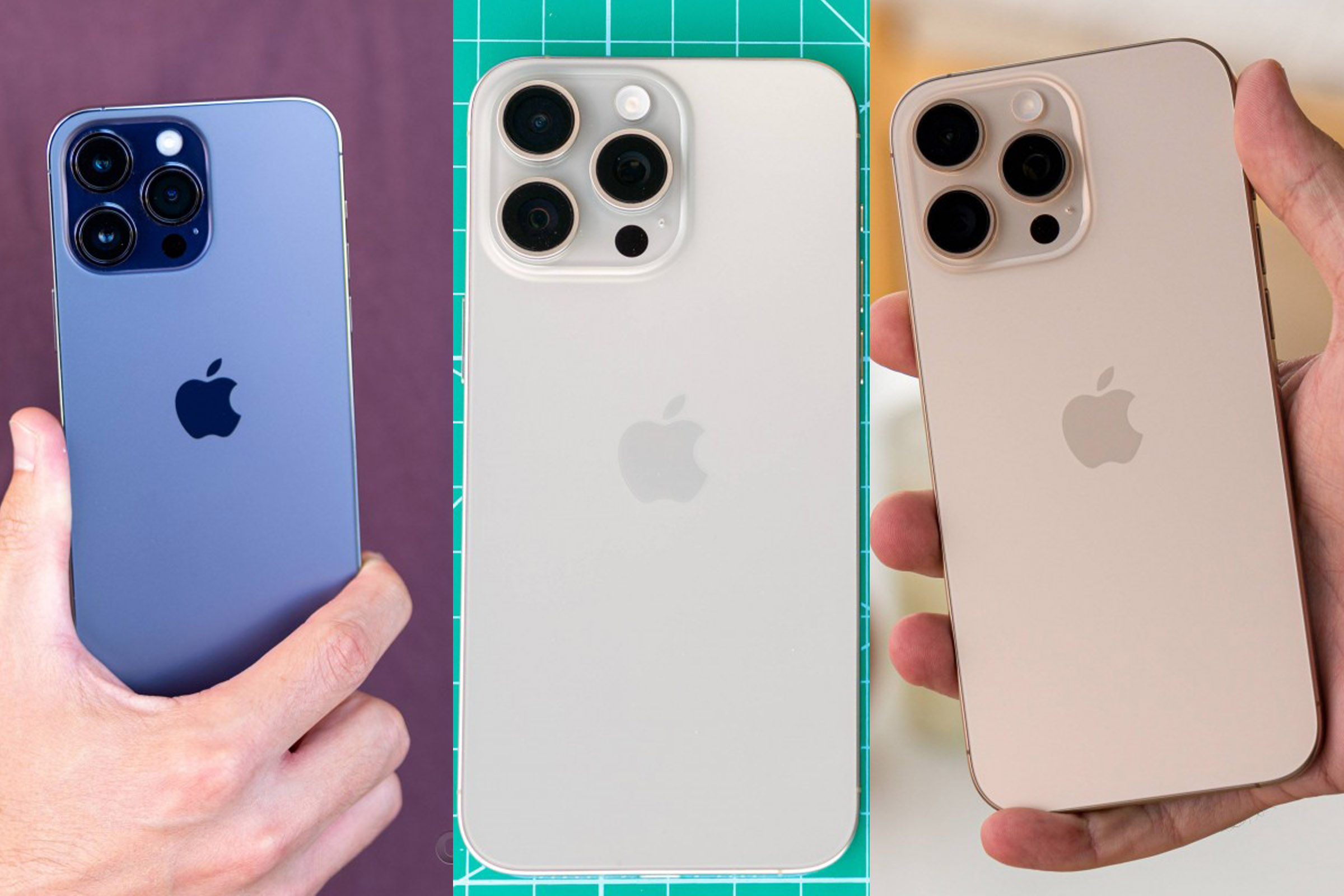 Top 3 iPhone Pro Max cũ gi&aacute; rẻ đ&aacute;ng mua nhất hiện nay gọi t&ecirc;n iPhone 14 Pro Max, iPhone 15 Pro Max, iPhone 16 Pro Max