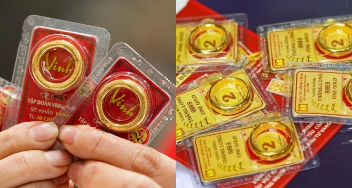 Gi&aacute; v&agrave;ng h&ocirc;m nay biến động li&ecirc;n tục: V&agrave;ng nhẫn cuối ng&agrave;y tăng vọt, r&uacute;t khoảng c&aacute;ch với v&agrave;ng thế giới