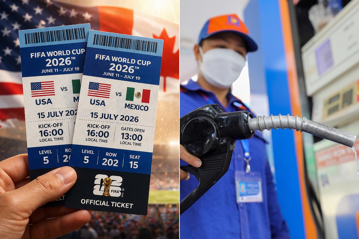 Gi&aacute; xăng dầu tối nay 10/4: Người d&acirc;n thở ph&agrave;o, so với gi&aacute; v&eacute; World Cup 2026 th&igrave; như thế n&agrave;o?