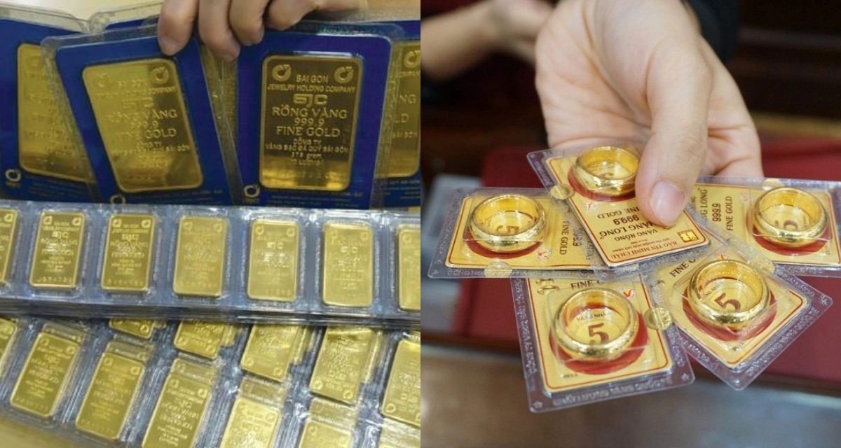 Gi&aacute; v&agrave;ng h&ocirc;m nay 10/4: V&agrave;ng SJC, nhẫn 9999 đi ngang, ch&ecirc;nh lệch gi&aacute; v&agrave;ng thế giới g&acirc;y ch&uacute; &yacute; 