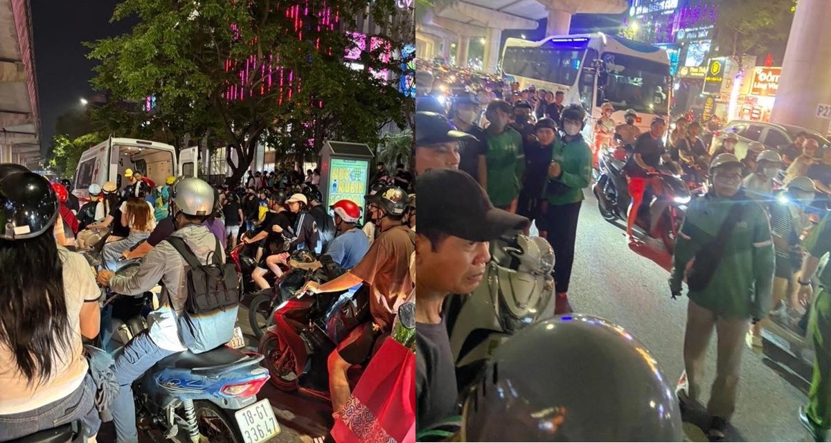 C&ocirc;ng an v&agrave;o cuộc vụ nữ t&agrave;i xế bị đ&ocirc;i nam nữ đ&aacute;nh gục tại chỗ ở H&agrave; Nội, nh&acirc;n chứng kể lại sự việc 