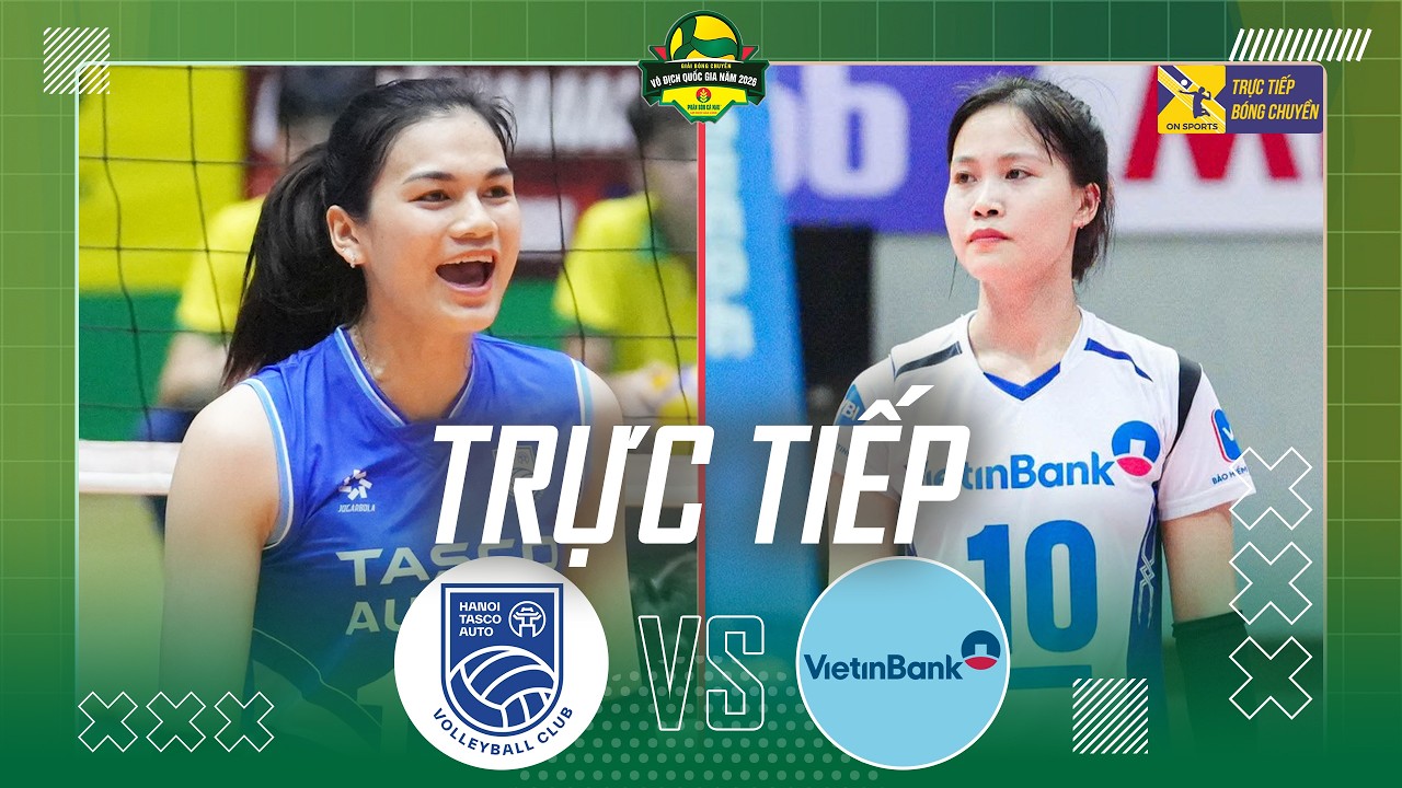 Link xem trực tiếp b&oacute;ng chuyền nữ VĐQG 2026 ng&agrave;y 10/4 - Trực tiếp b&oacute;ng chuyền nữ Việt Nam