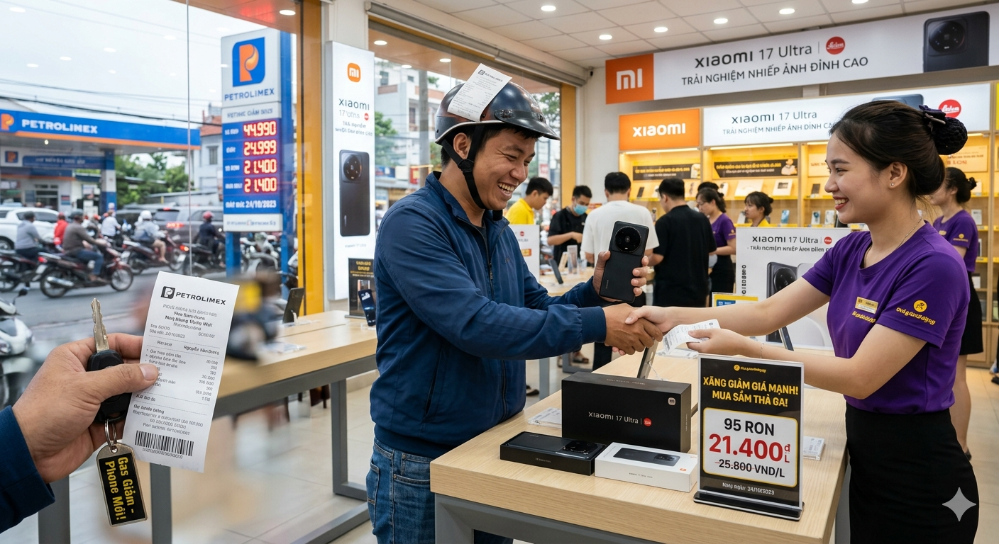 Vui v&igrave; gi&aacute; xăng cực rẻ ng&agrave;y 11/4, chốt ngay 3 mẫu smartphone đ&aacute;ng mua nhất tại Việt Nam đi chơi Lễ