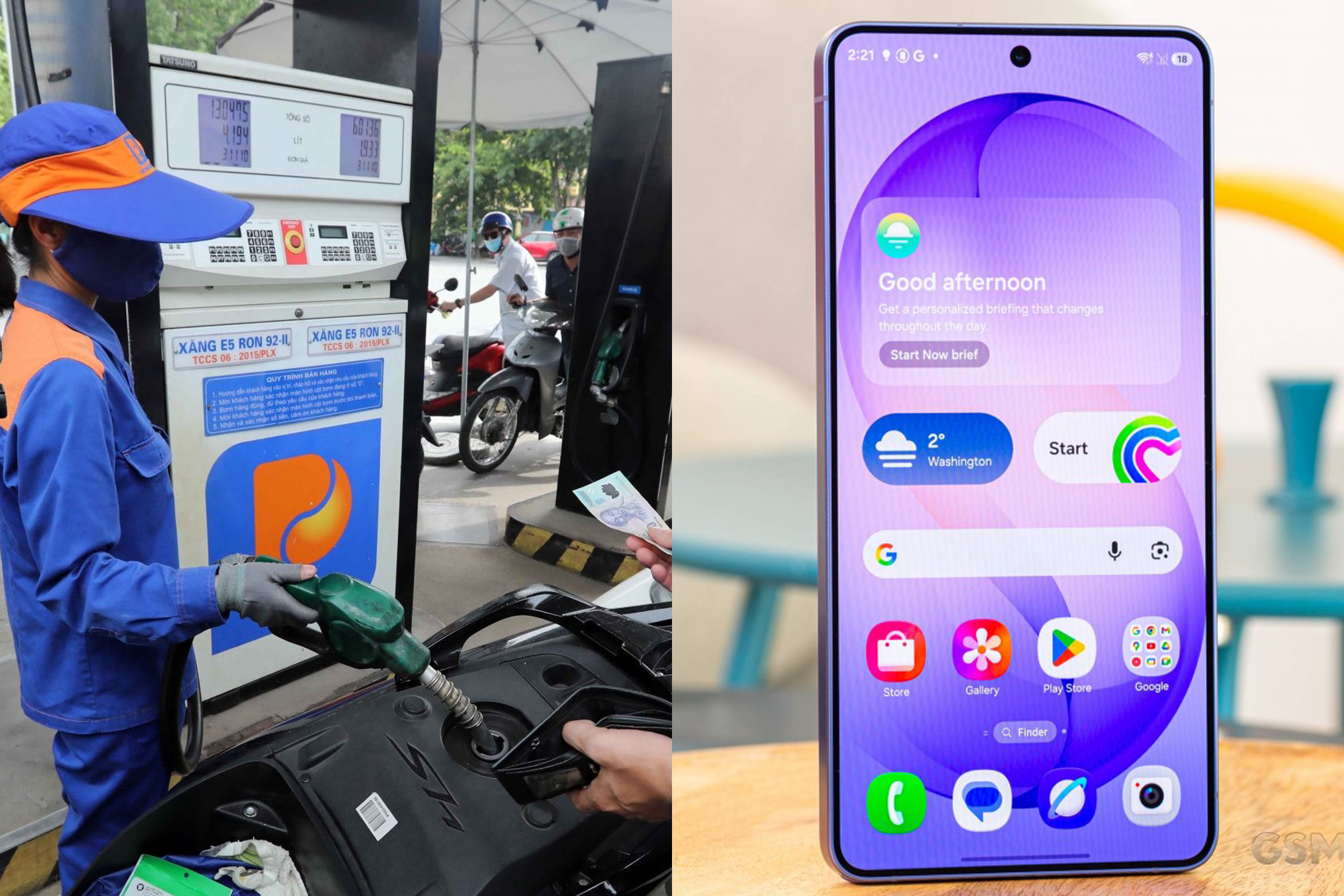 Gi&aacute; xăng dầu Petrolimex chiều h&ocirc;m nay 11/4: Gi&aacute; xăng RON95, gi&aacute; xăng E5 RON92 giảm kỷ lục, gi&aacute; điện thoại Samsung ra sao