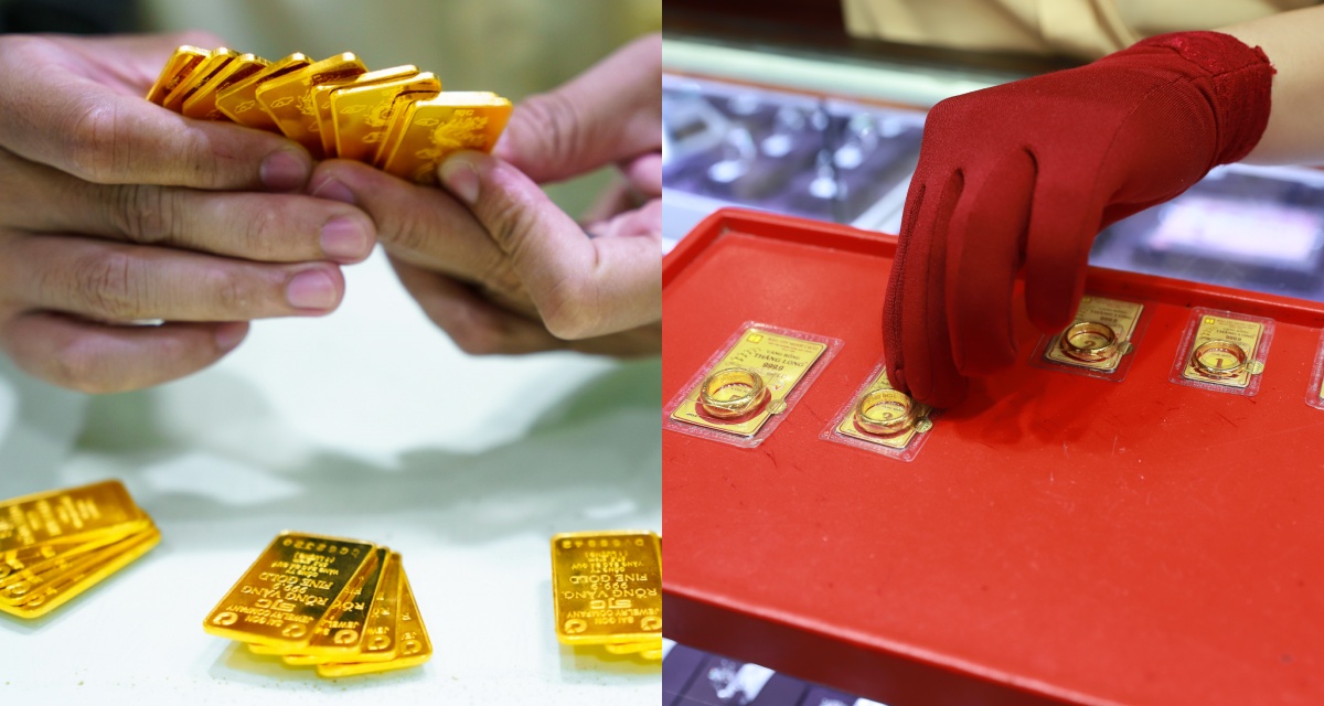 Gi&aacute; v&agrave;ng chốt phi&ecirc;n 11/4: SJC v&agrave; v&agrave;ng nhẫn 9999 giảm, gi&aacute; v&agrave;ng thế giới giữ mốc, thị trường chờ t&iacute;n hiệu từ Fed