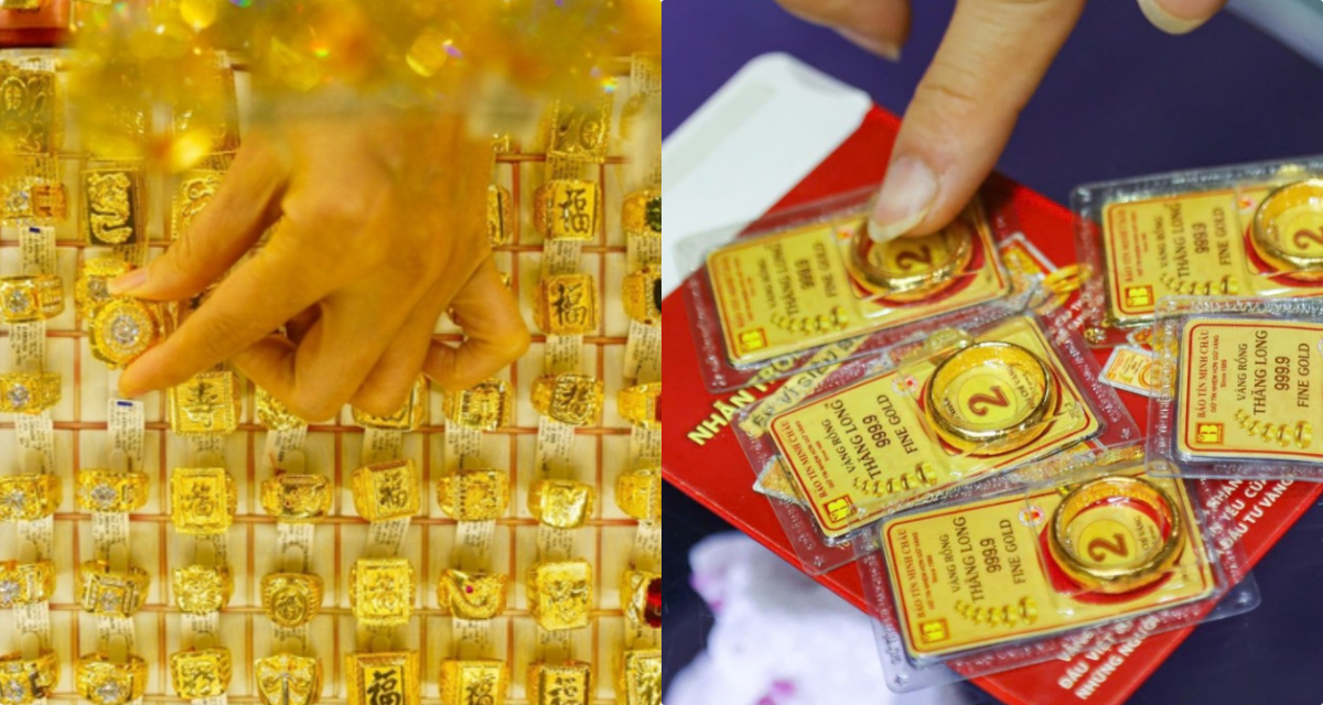 Gi&aacute; v&agrave;ng h&ocirc;m nay \'giằng co\' hiếm thấy: Bảng gi&aacute; v&agrave;ng miếng nhẫn trơn SJC, DOJI, SJC đồng loạt điều chỉnh cuối phi&ecirc;n