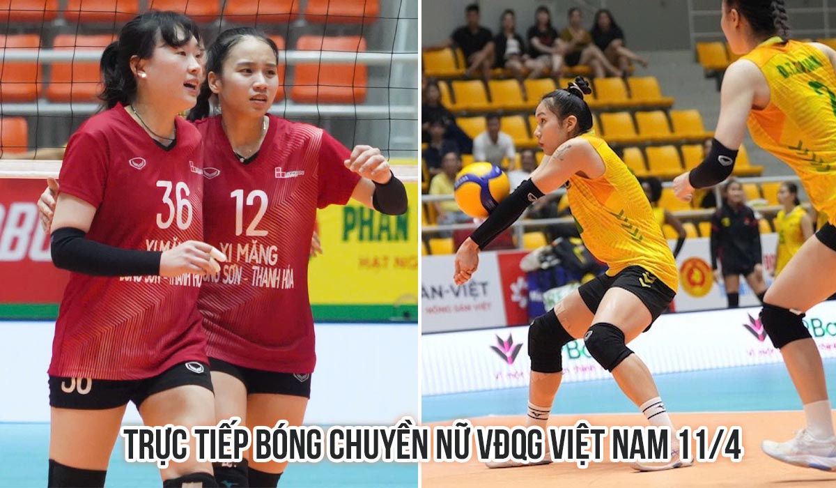Link xem trực tiếp b&oacute;ng chuyền nữ Việt Nam VĐQG h&ocirc;m nay 11/4: VTV B&igrave;nh Điền Long An &aacute;p s&aacute;t ng&ocirc;i đầu?