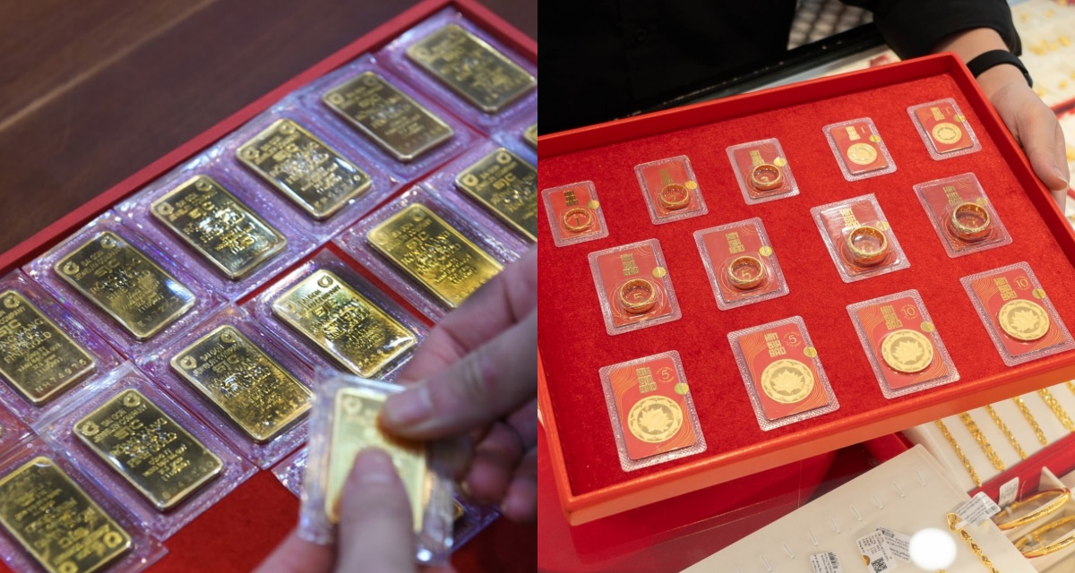 Gi&aacute; v&agrave;ng h&ocirc;m nay (trưa 11/4): SJC, PNJ, DOJI, BTMC, Ph&uacute; Qu&yacute;, Mi Hồng đồng loạt giảm, ch&ecirc;nh lệch gi&aacute; thế giới nới rộng