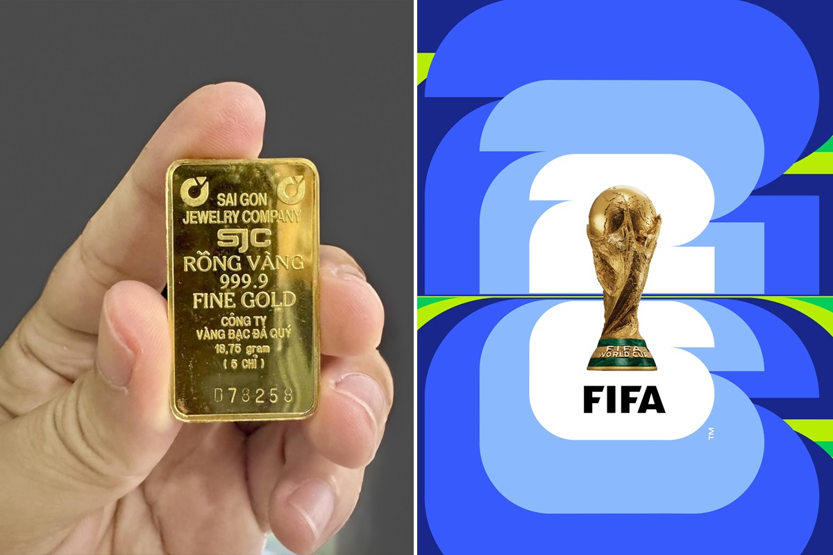 Gi&aacute; v&agrave;ng mới nhất 12/4: V&agrave;ng SJC rơi tự do, mức giảm cao hơn gi&aacute; v&eacute; rẻ nhất ở World Cup 2026