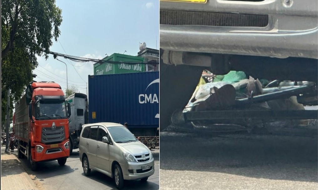 X&oacute;t xa vụ người phụ nữ đi xe đạp bị cuốn v&agrave;o gầm xe container: Cấp cứu trong t&igrave;nh trạng đa chấn thương