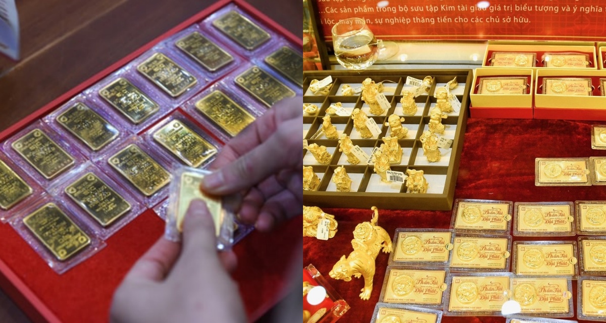 Gi&aacute; v&agrave;ng h&ocirc;m nay (trưa 12/4) giảm theo tuần: V&agrave;ng SJC, 24K, nhẫn 9999 v&agrave; thế giới biến động theo dữ liệu mới