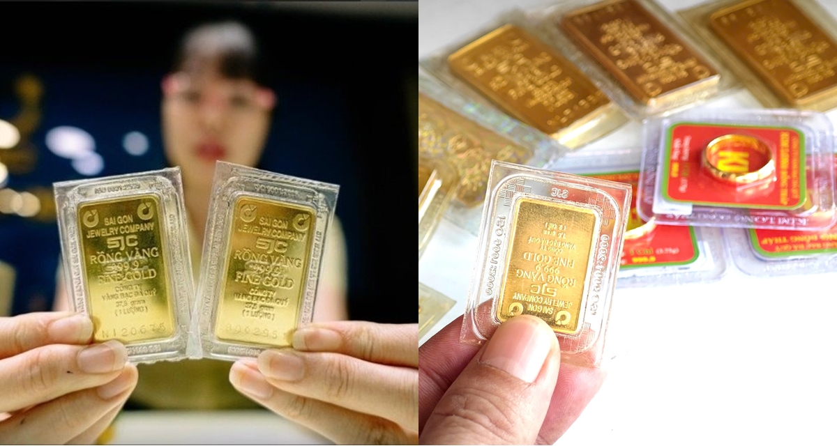 Gi&aacute; v&agrave;ng h&ocirc;m nay 12/4: SJC, v&agrave;ng nhẫn đồng loạt tụt kh&ocirc;ng phanh, v&agrave;ng thế giới sắp đạt mốc mới?