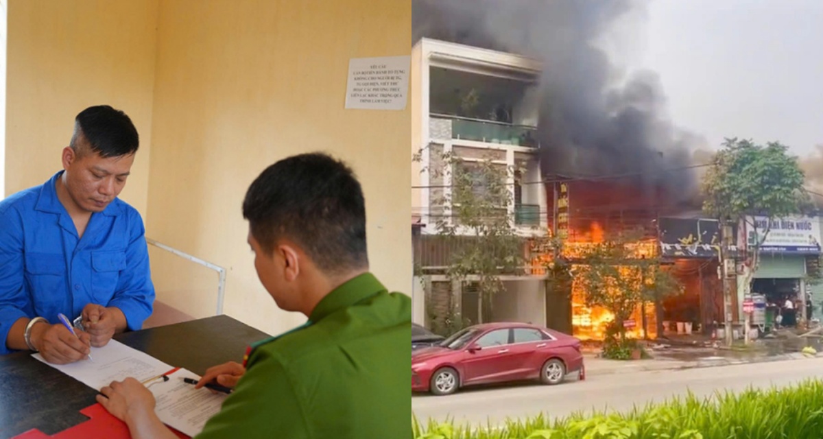 Tạm giữ h&igrave;nh sự người đ&agrave;n &ocirc;ng truy s&aacute;t chồng mới của vợ cũ, ph&oacute;ng hỏa đốt nh&agrave; h&agrave;ng, t&igrave;nh trạng nạn nh&acirc;n hiện ra sao? 