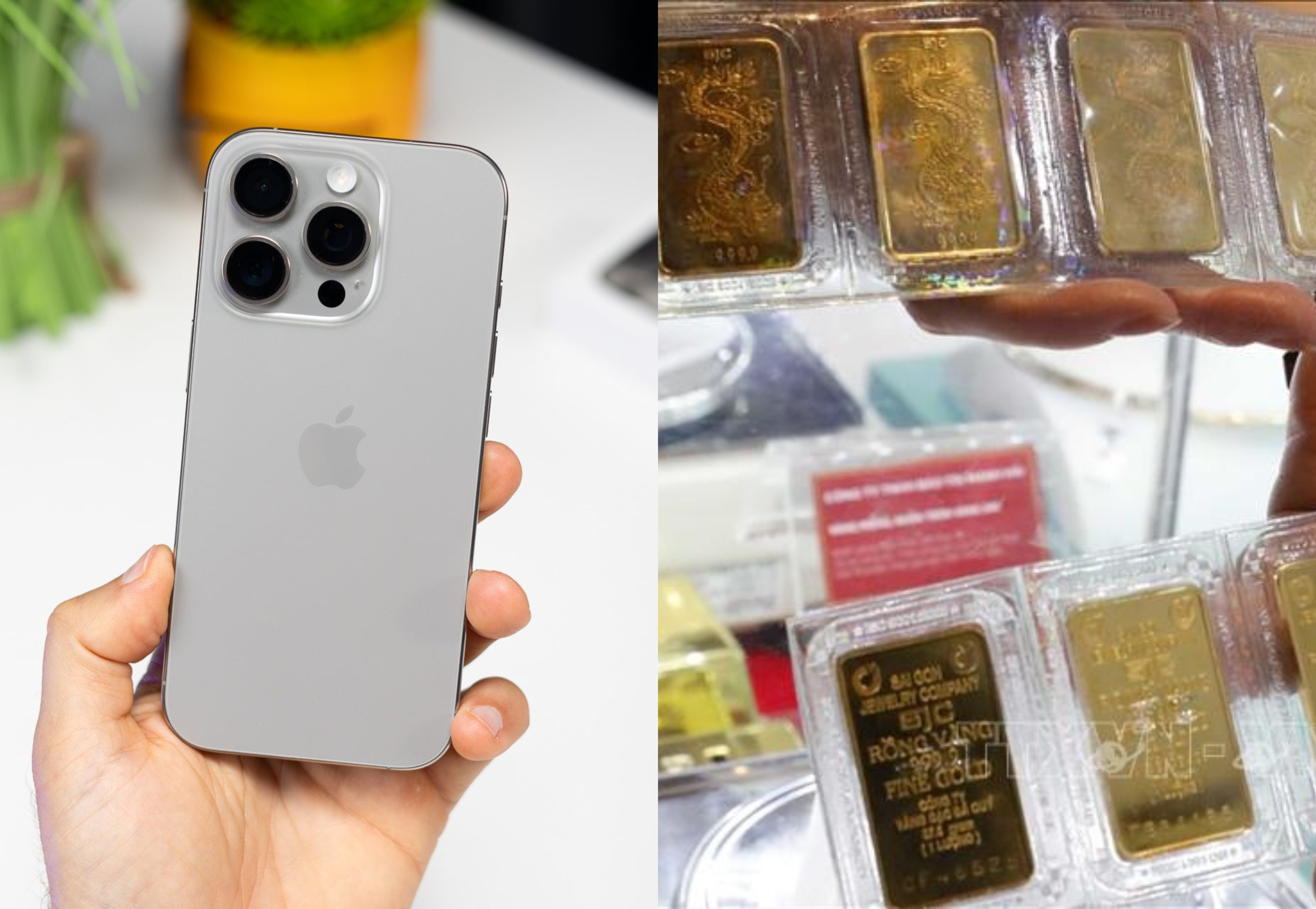 Cập nhật gi&aacute; v&agrave;ng h&ocirc;m nay 13/4: V&agrave;ng SJC giảm gần 1 triệu đồng/lượng, iPhone 16 Pro cũng giảm khủng dễ mua