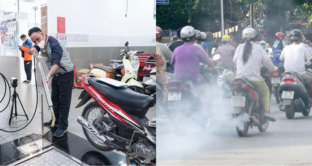 Đề xuất loại xe m&aacute;y n&agrave;y sẽ kh&ocirc;ng phải mang xe đến kiểm định kh&iacute; thải