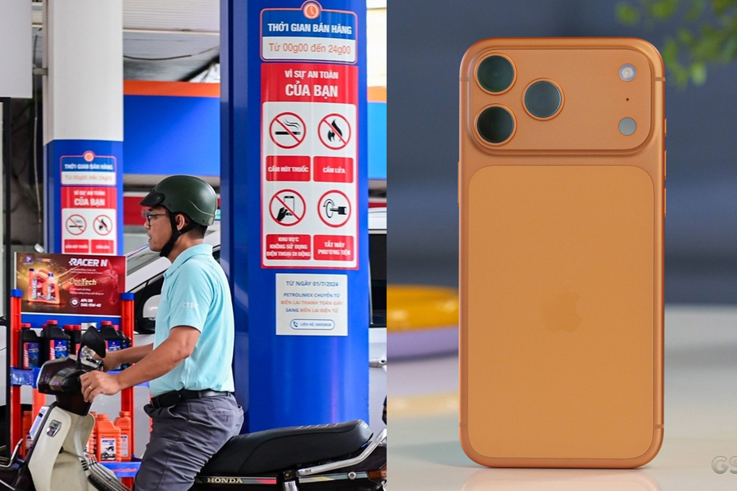 Gi&aacute; xăng dầu h&ocirc;m nay 14/4: Gi&aacute; dầu quay đầu giảm dưới 100 USD/th&ugrave;ng, gi&aacute; xăng RON95 v&agrave; E5 RON92 rẻ, gi&aacute; iPhone ra sao?