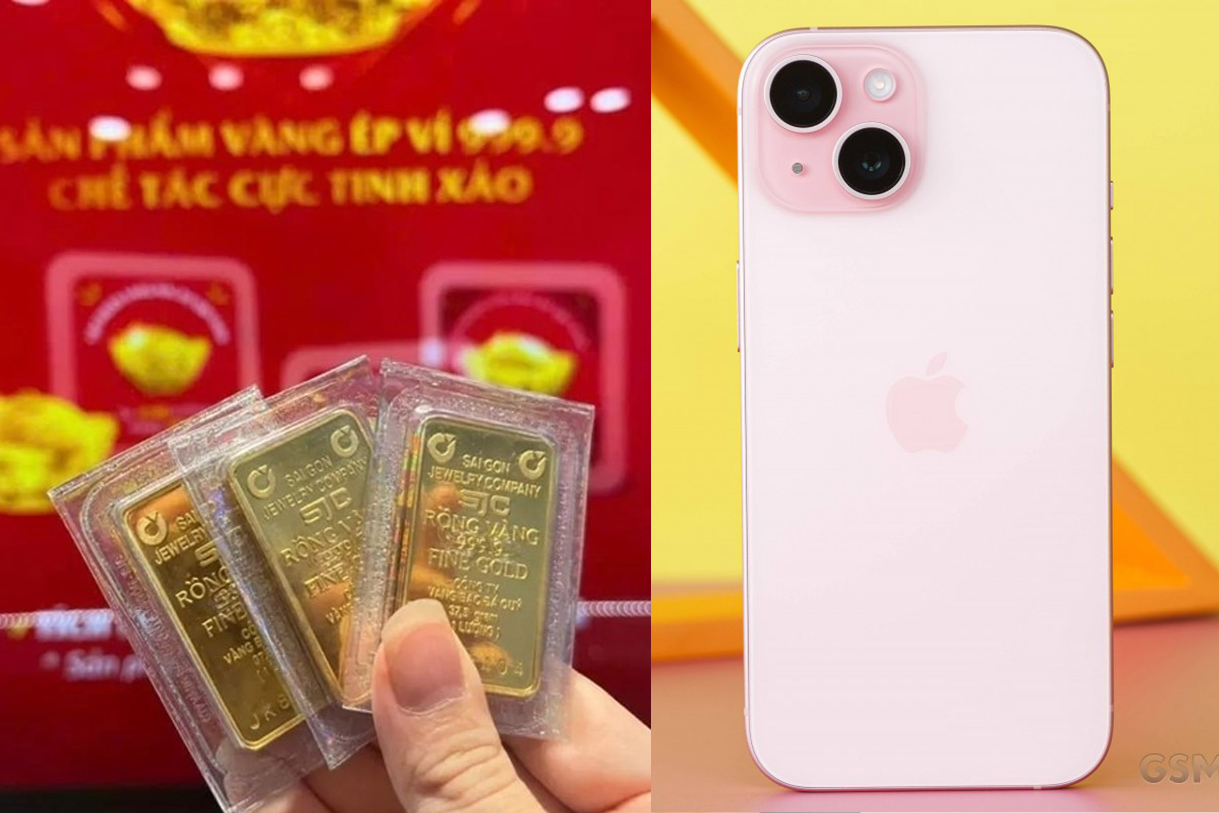 Gi&aacute; v&agrave;ng h&ocirc;m nay 14/4: V&agrave;ng SJC tăng 2 triệu đồng/lượng ở chiều mua, dự b&aacute;o gi&aacute; v&agrave;ng thời gian tới, gi&aacute; iPhone 15 ra sao