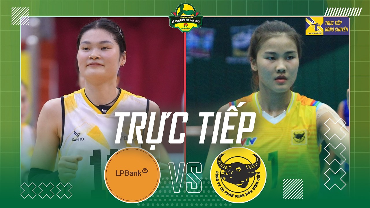 Trực tiếp b&oacute;ng chuyền nữ Việt Nam VĐQG 2026 h&ocirc;m nay 14/4: Trần Thị Thanh Th&uacute;y trở lại VTV BĐ Long An?