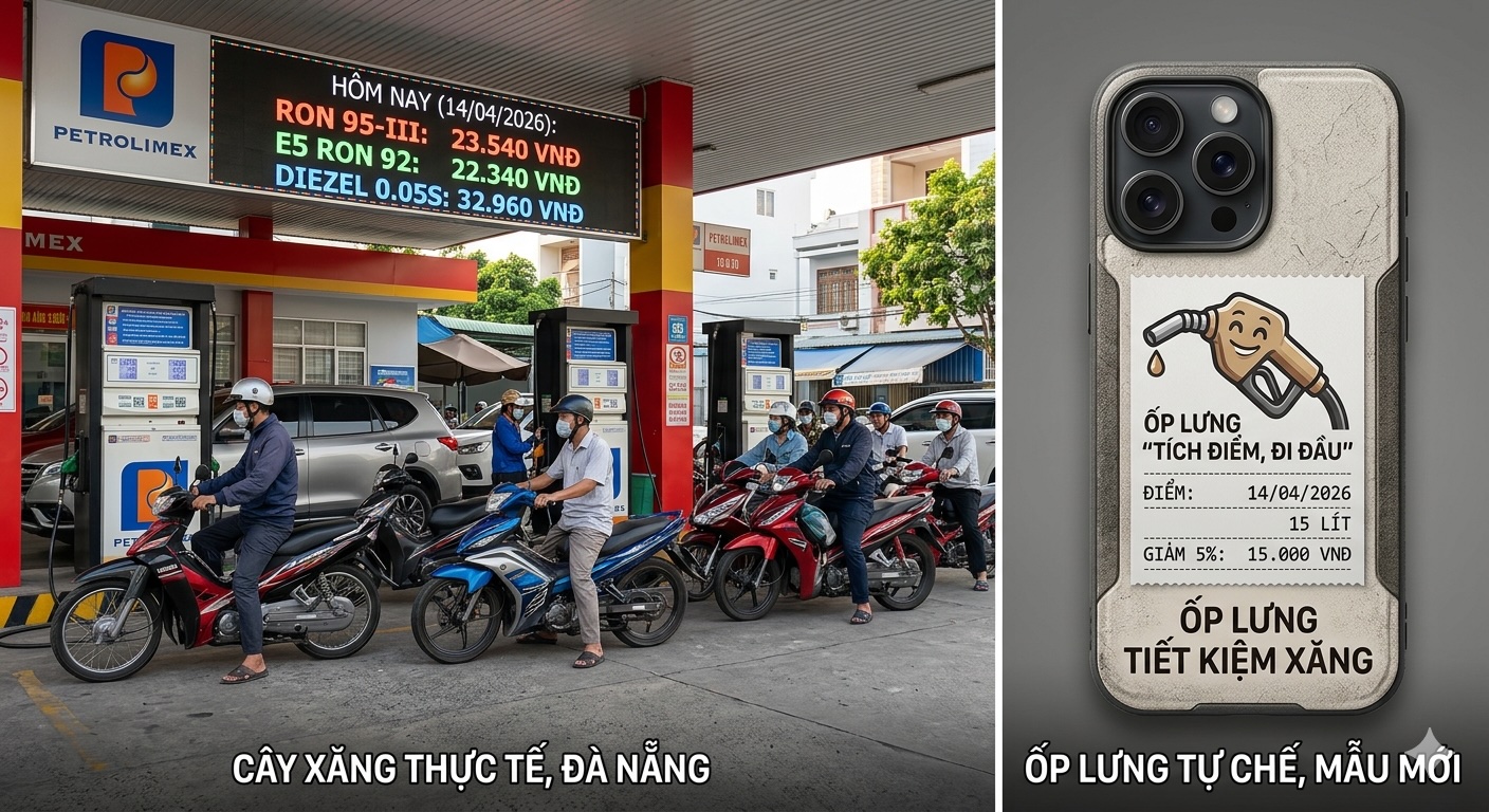 Chiều 16/4, gi&aacute; xăng dầu sẽ c&oacute; điều chỉnh, n&ecirc;n đổ ngay biết đ&acirc;u tiết kiệm được chiếc ốp lưng iPhone