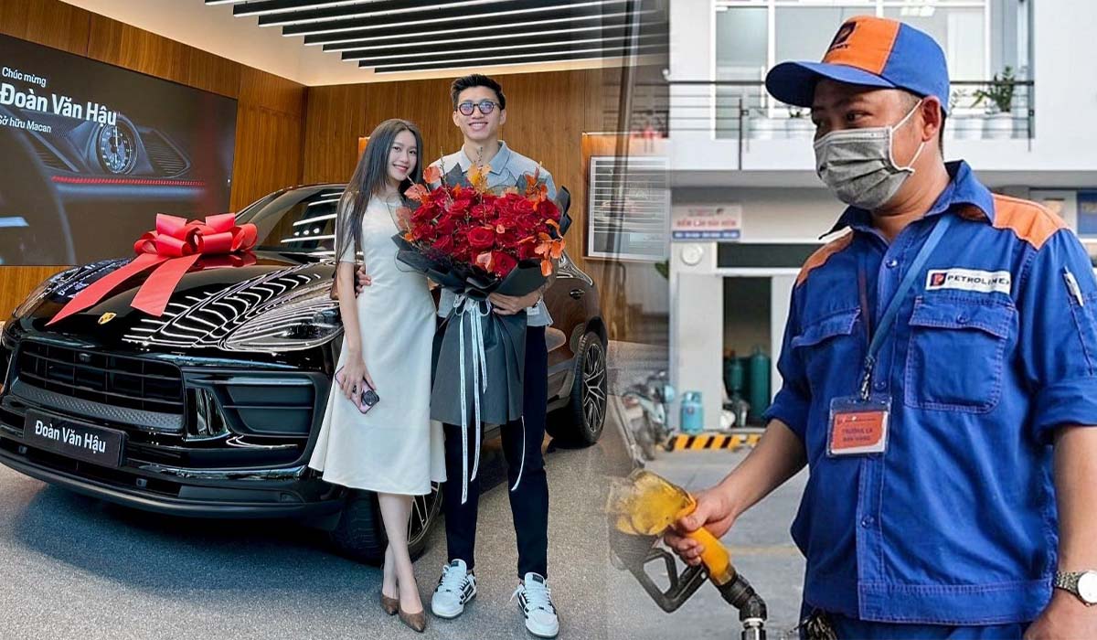 Gi&aacute; xăng dầu h&ocirc;m nay 15/4: Si&ecirc;u xe của Đo&agrave;n Văn Hậu đổ RON92 hay RON95? Đổ đầy b&igrave;nh hết bao nhi&ecirc;u?