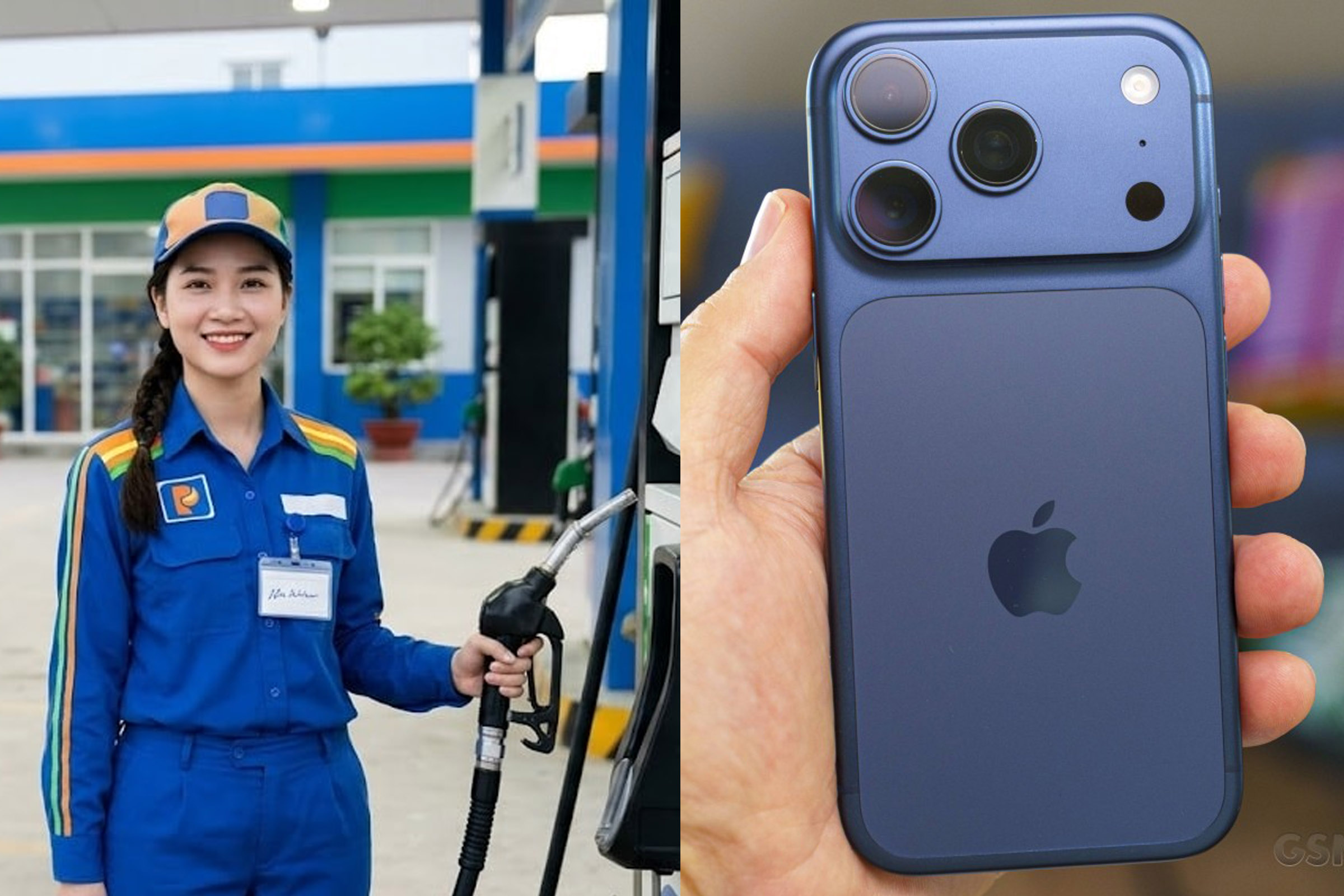 Gi&aacute; xăng dầu trưa h&ocirc;m nay 16/4: Gi&aacute; dầu diesel, dầu mazut lao dốc, gi&aacute; xăng RON95, RON92 tăng nhẹ, gi&aacute; iPhone 17 ra sao?