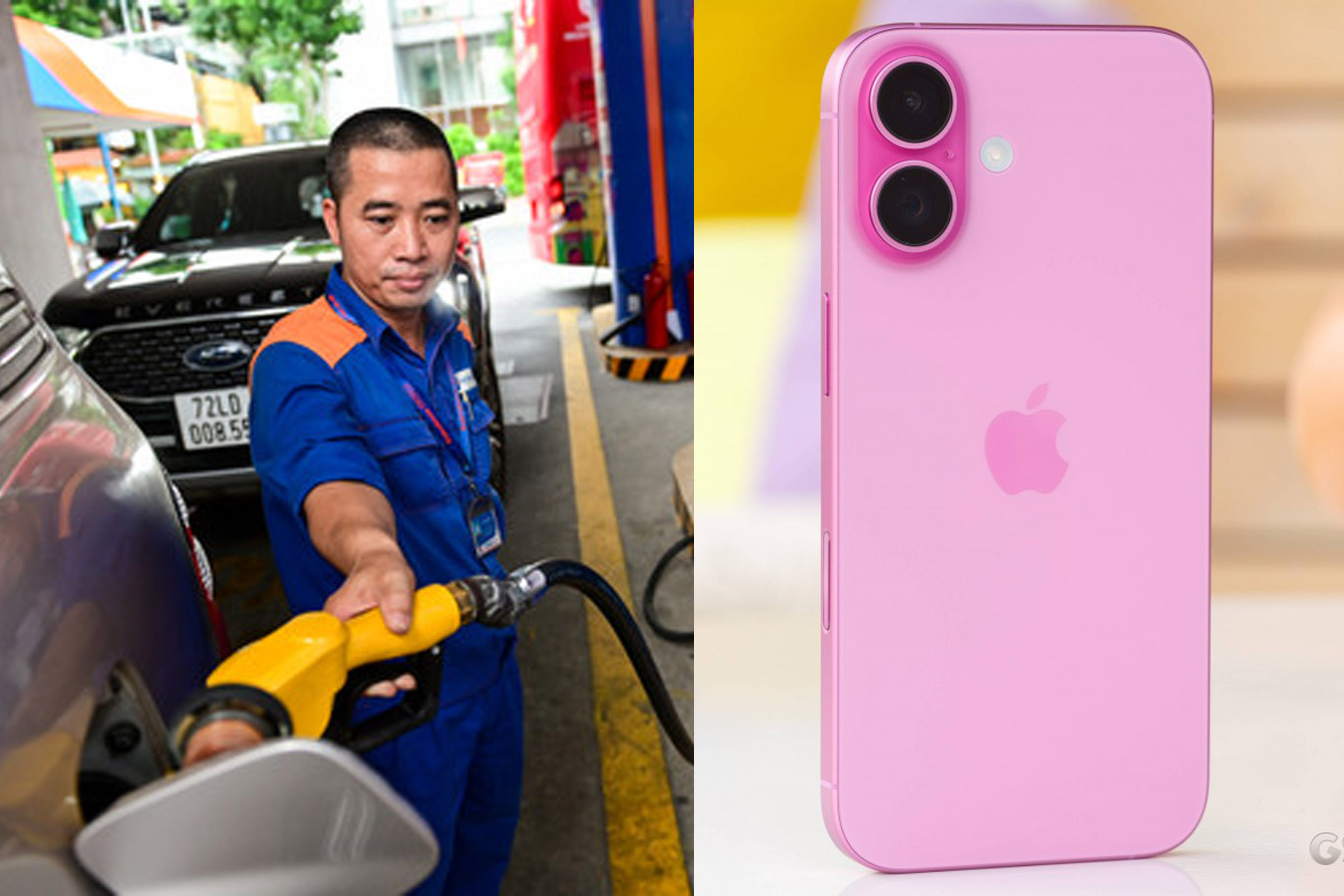 Gi&aacute; xăng dầu chiều h&ocirc;m nay 16/4: Gi&aacute; dầu giảm 18% trong 10 ng&agrave;y, xăng RON95, E5 RON92 vẫn rẻ, gi&aacute; iPhone 16 c&oacute; ảnh hưởng