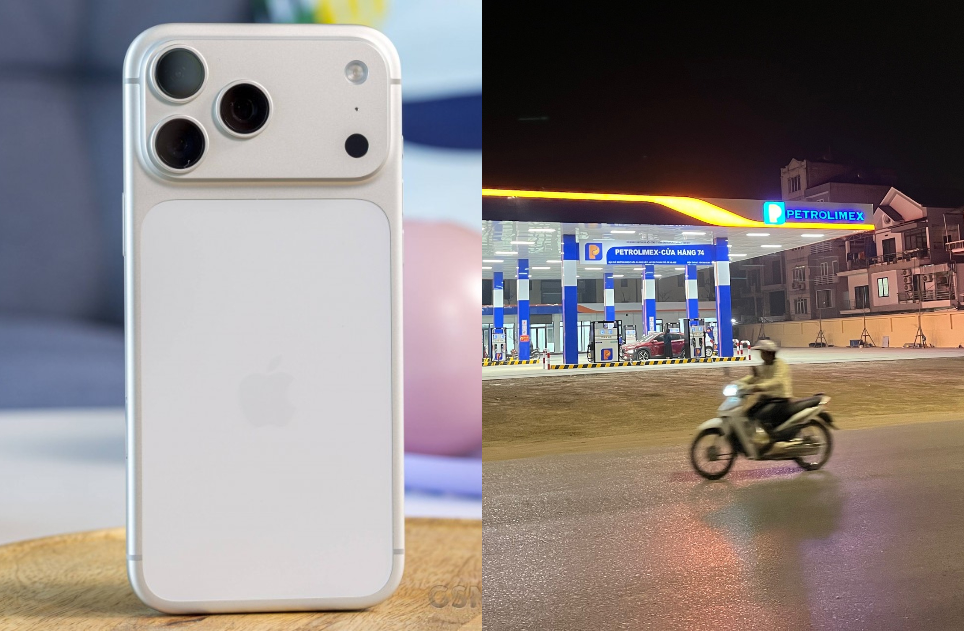 Gi&aacute; xăng chiều h&ocirc;m nay 16-4: Xăng RON95, xăng E5 RON 92 đều tăng, iPhone 17 Pro Max giảm mất phanh