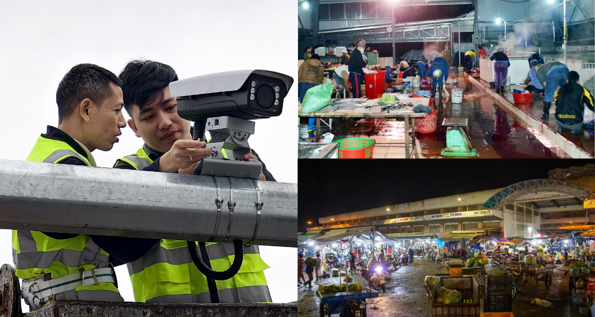 Siết an to&agrave;n thực phẩm: H&agrave; Nội dự kiến lắp 100 camera AI \'soi\' khu giết mổ, chợ đầu mối