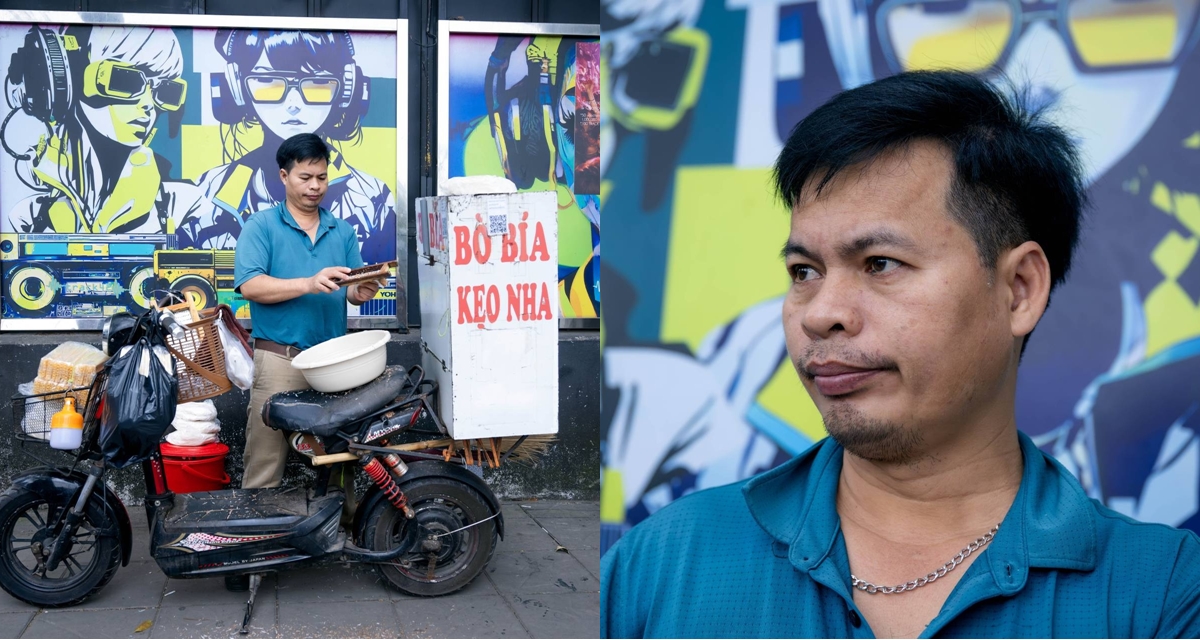 Anh b&aacute;n b&ograve; b&iacute;a quanh hồ T&acirc;y &lsquo;mắt đảo như rang lạc&rsquo; c&oacute; qu&aacute; khứ &iacute;t ai ngờ, bật m&iacute; từng l&agrave;m c&ocirc;ng an