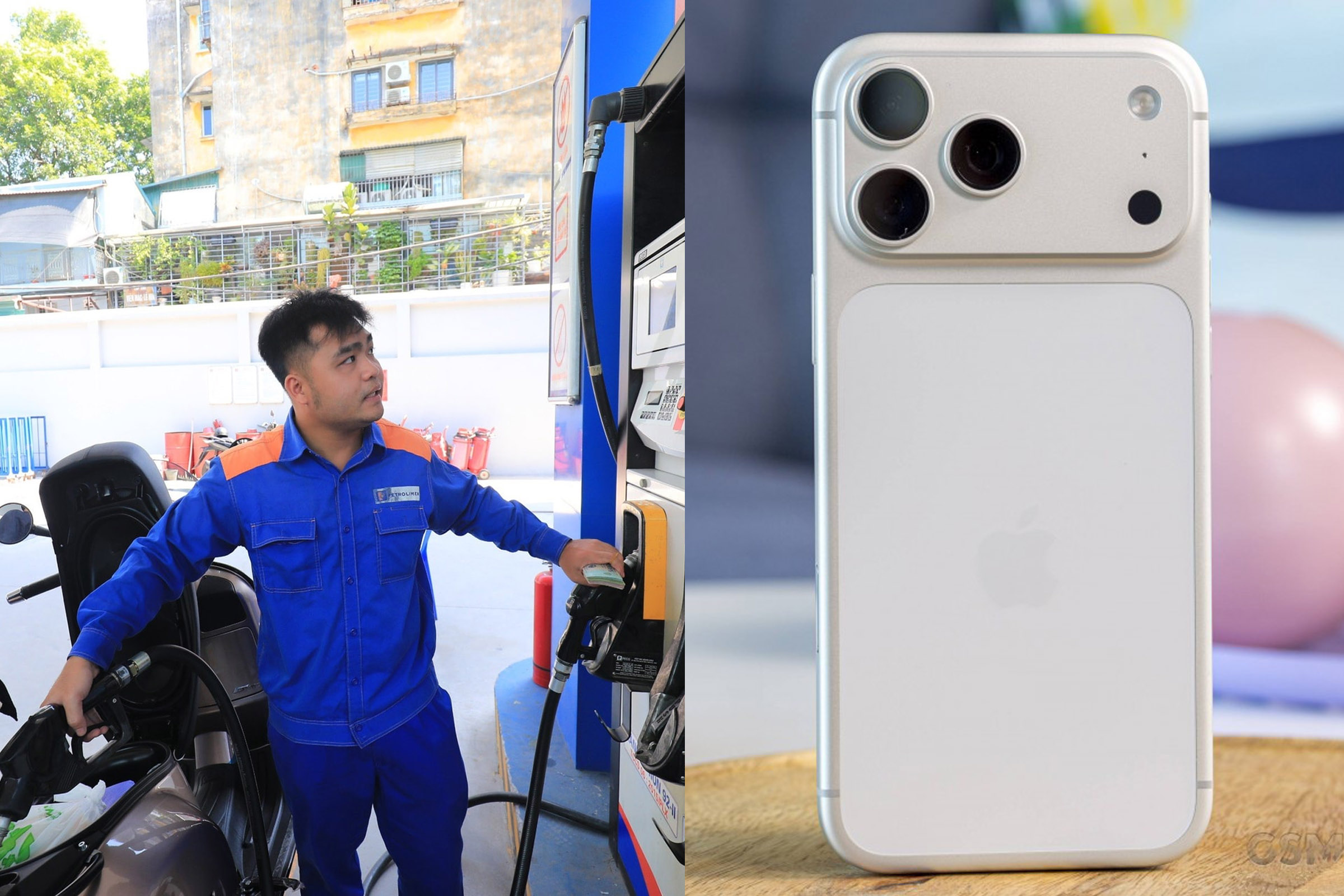 Gi&aacute; xăng dầu h&ocirc;m nay 17/4: Gi&aacute; dầu tiếp tục lao dốc, gi&aacute; xăng RON95, RON92 vẫn rẻ, gi&aacute; iPhone ch&iacute;nh h&atilde;ng ra sao