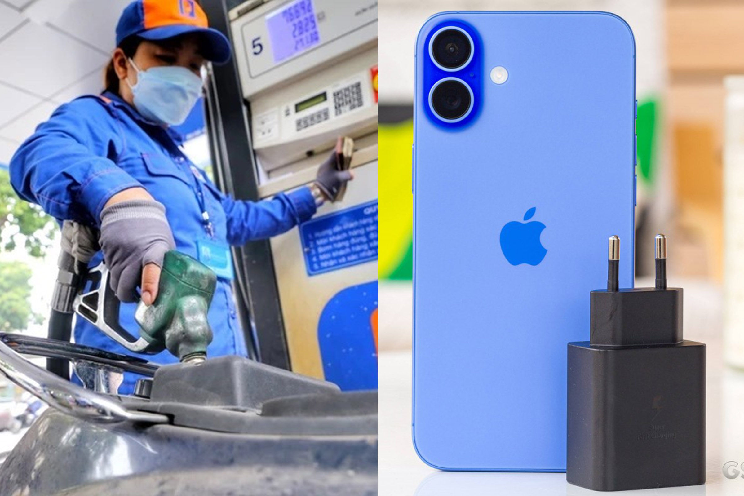 Bảng gi&aacute; xăng dầu h&ocirc;m nay 17/4: Gi&aacute; dầu diesel giảm kỷ lục, gi&aacute; xăng RON95, E5 RON92 vẫn rẻ, gi&aacute; b&aacute;n iPhone 16 ra sao?