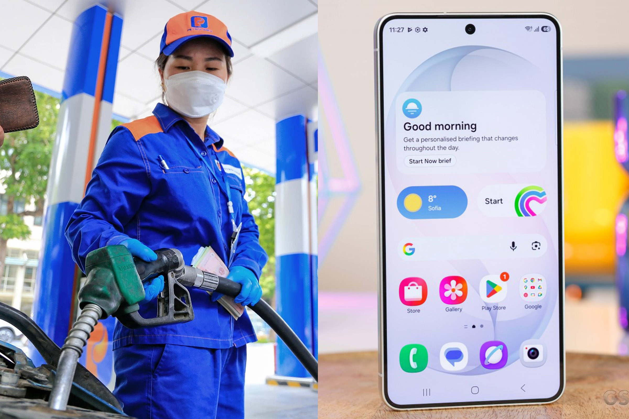 Gi&aacute; xăng dầu Petrolimex chiều h&ocirc;m nay 17/4: Gi&aacute; dầu diesel giảm s&acirc;u, gi&aacute; xăng RON95 ở mức thấp, gi&aacute; Galaxy S26 ra sao?