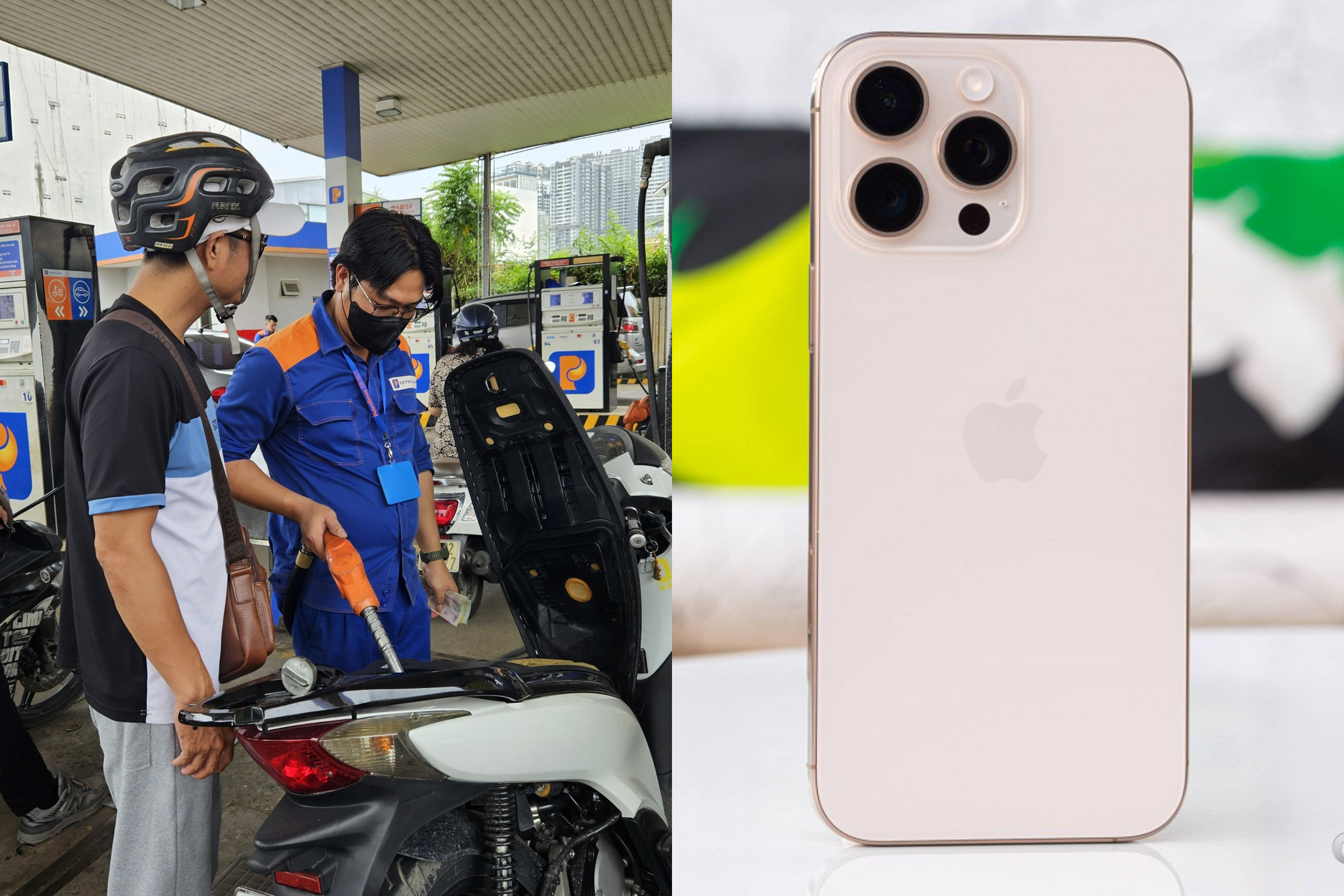 Bảng gi&aacute; xăng dầu h&ocirc;m nay 18/4: Gi&aacute; dầu giảm mạnh li&ecirc;n tiếp, gi&aacute; xăng RON95, E5 RON92 vẫn rẻ, gi&aacute; iPhone 16 ra sao?