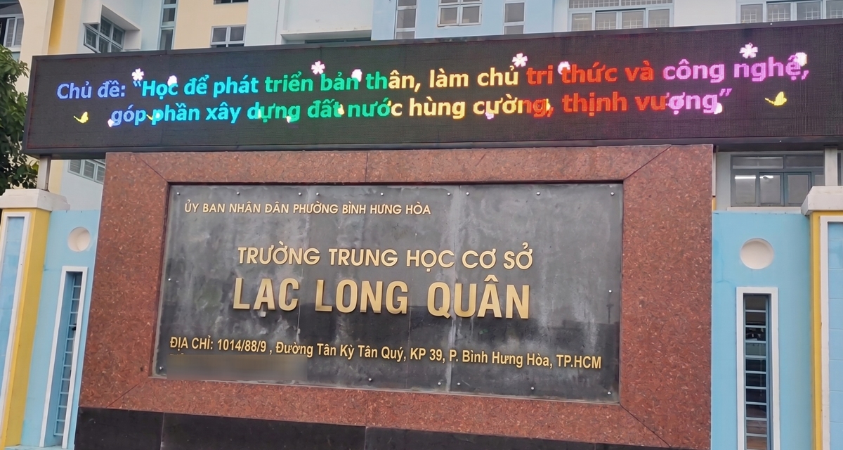 Th&ocirc;ng tin ban đầu về học sinh lớp 7 rơi từ tầng 3 Trường THCS Lạc Long Qu&acirc;n, TP HCM