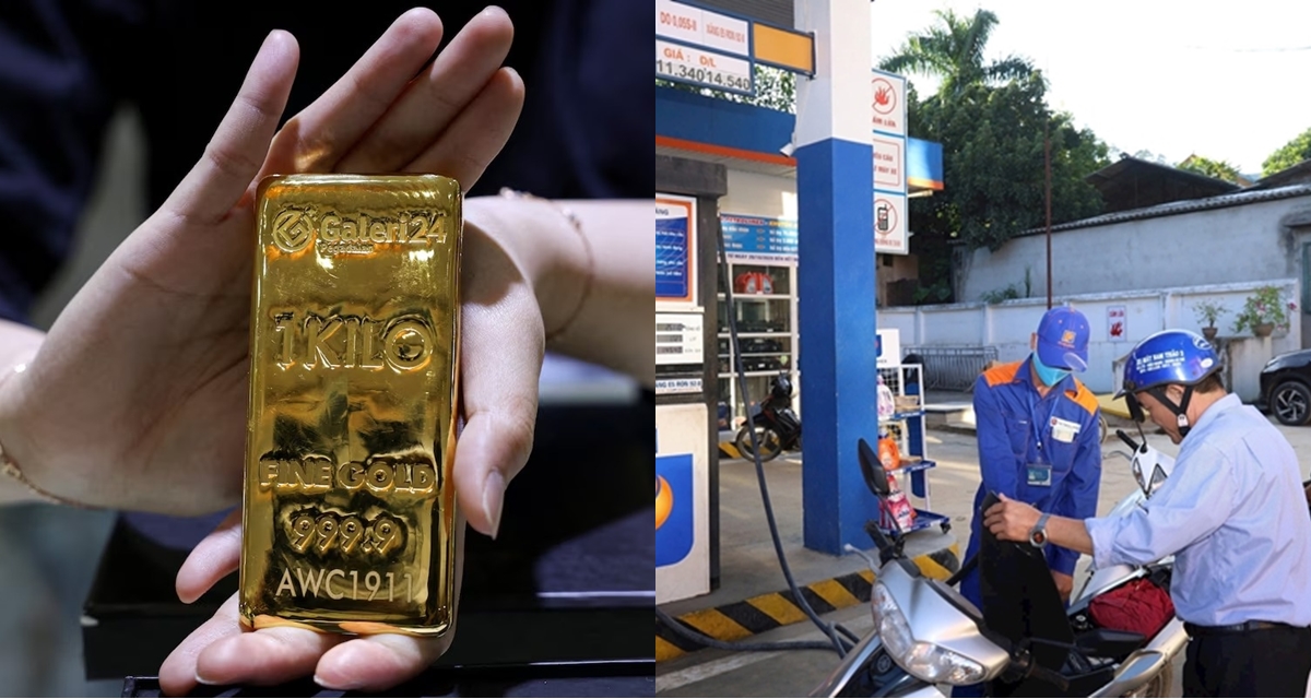 Gi&aacute; v&agrave;ng h&ocirc;m nay bật tăng dữ dội, gi&aacute; xăng dầu lao dốc kỷ lục sau khi Iran mở lại eo biển Hormuz