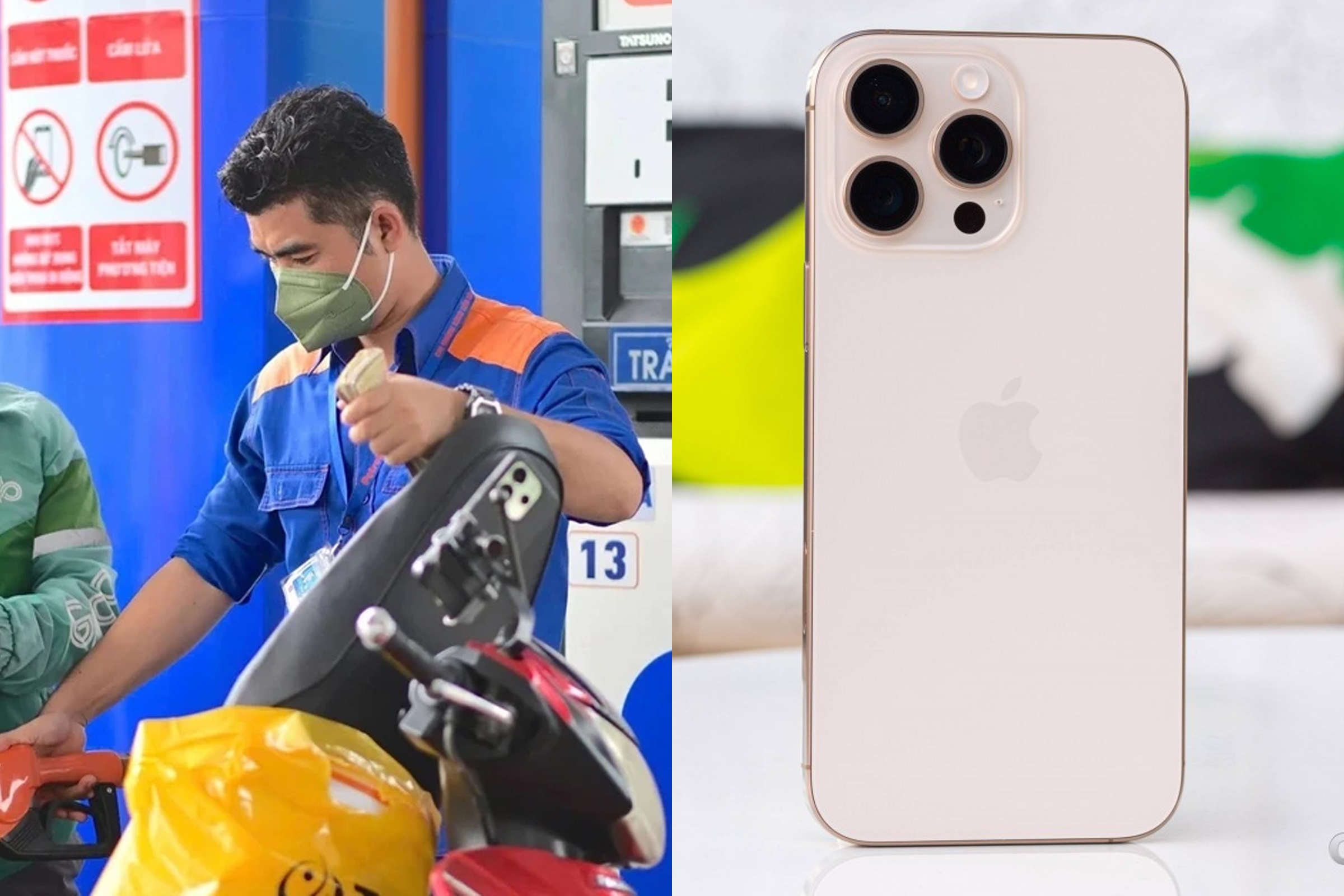 Bảng gi&aacute; xăng dầu h&ocirc;m nay 19/4: Gi&aacute; dầu giảm mạnh nhất trong 2 tuần, gi&aacute; xăng RON95, E5 RON92 vẫn rẻ, gi&aacute; iPhone ra sao?