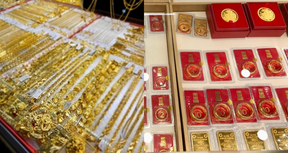 Gi&aacute; v&agrave;ng h&ocirc;m nay (chiều 19/4): V&agrave;ng SJC, nhẫn 9999 đi ngang quanh mốc cao, gi&aacute; thế giới dao động theo t&iacute;n hiệu mới