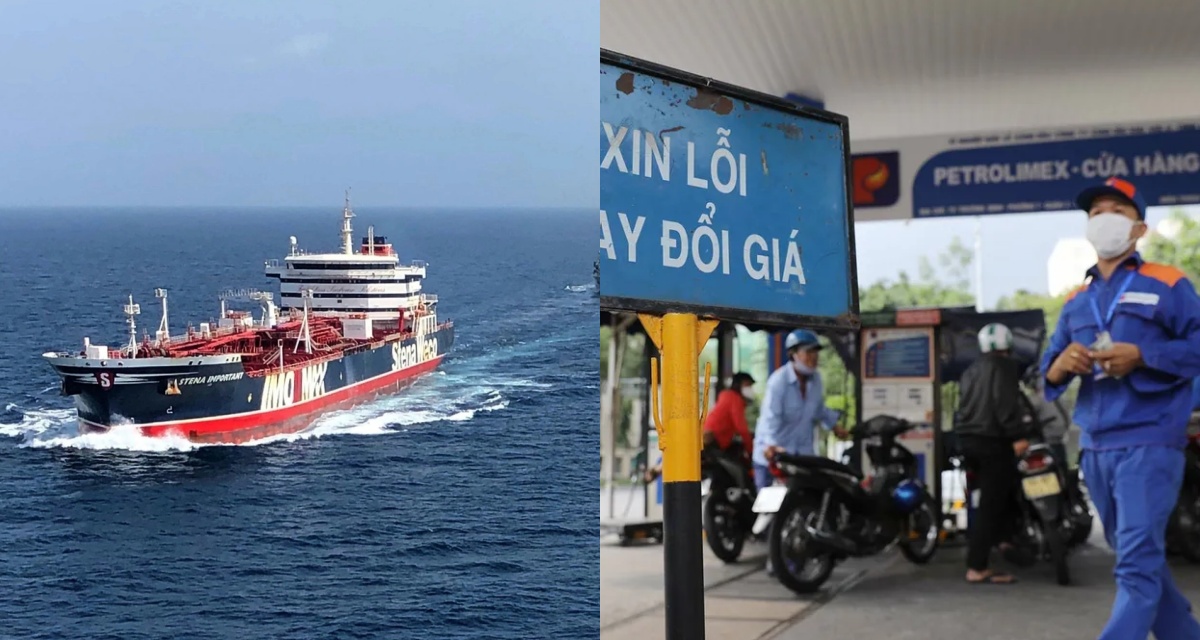 Gi&aacute; xăng dầu h&ocirc;m nay 19/4 biến động, eo biển Hormuz &aacute;p dụng cơ chế luồng t&agrave;u mới, vận tải dầu mỏ đứng trước thay đổi