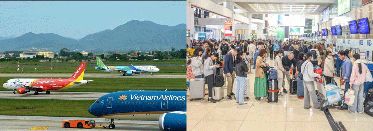 Cập nhật t&igrave;nh h&igrave;nh gi&aacute; v&eacute; m&aacute;y bay dịp lễ 30/4 &ndash; 1/5: Gi&aacute; v&eacute; tăng bao nhi&ecirc;u so với năm 2025?