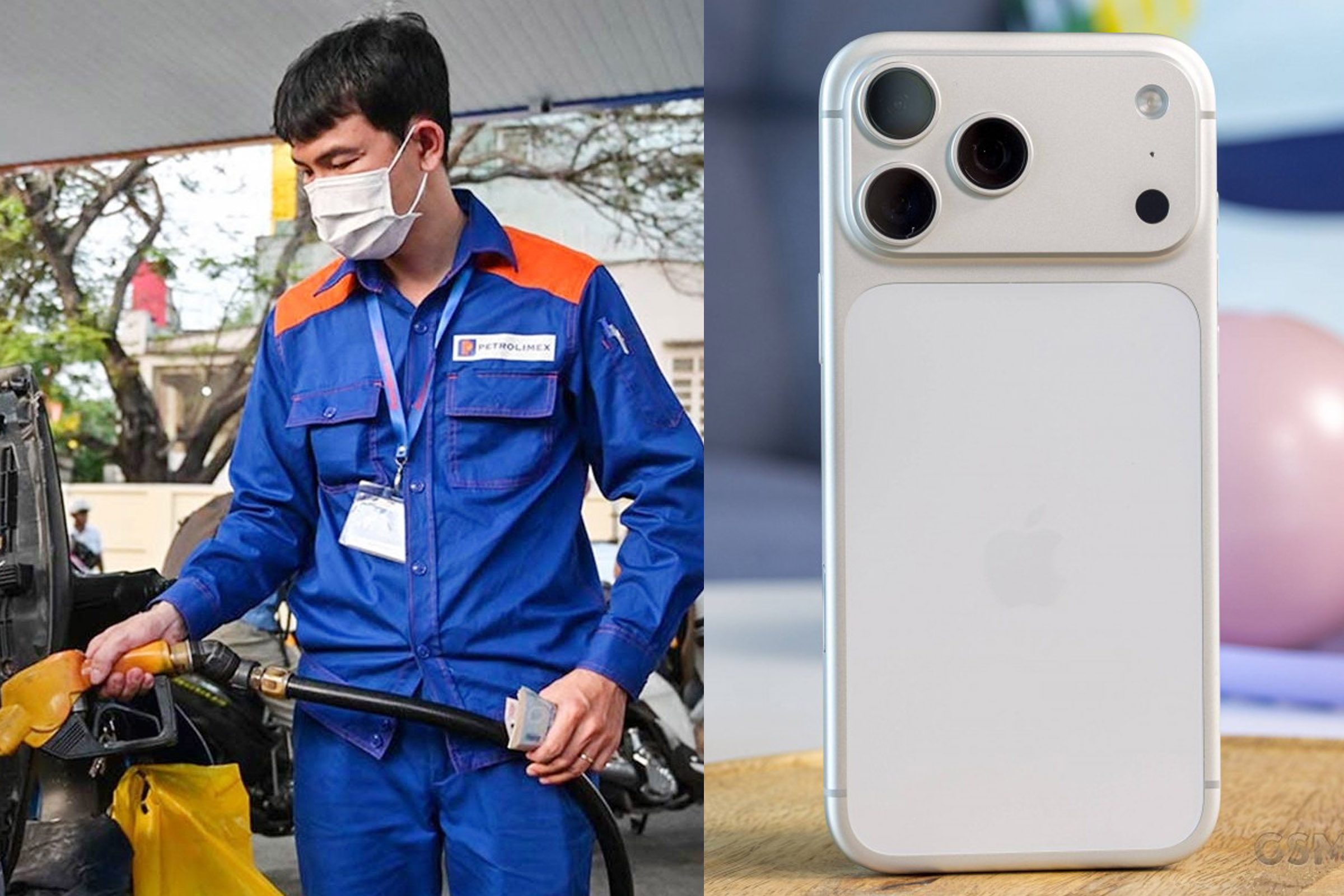 Gi&aacute; xăng dầu Petrolimex h&ocirc;m nay 20/4: Xăng RON95 gi&aacute; 23.761 đồng/l&iacute;t, dầu diesel chỉ 31.041 đồng/l&iacute;t, gi&aacute; iPhone 17 rẻ