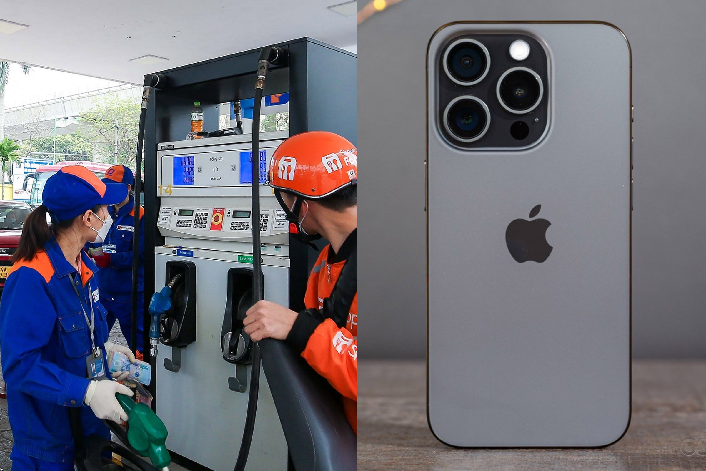 Gi&aacute; xăng h&ocirc;m nay 20/4: Xăng E5 RON92 rẻ nhất, xăng RON95 vẫn thấp, gi&aacute; iPhone 15 c&ograve;n giảm mạnh hơn gi&aacute; xăng dầu