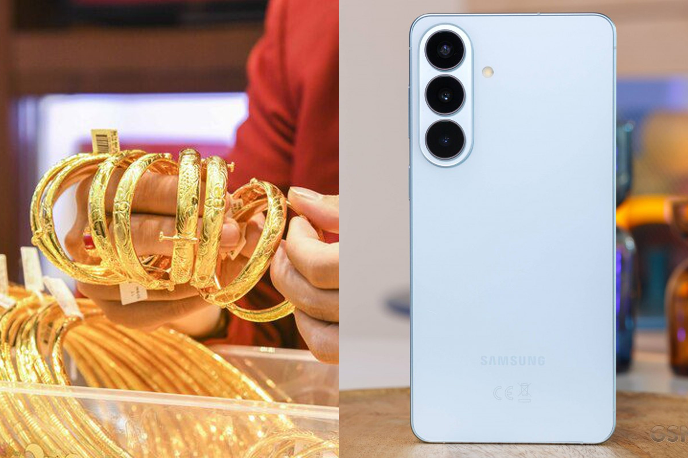 Gi&aacute; v&agrave;ng chiều h&ocirc;m nay 20/4: V&agrave;ng SJC hạ 700 ngh&igrave;n/lượng, v&agrave;ng nhẫn giảm 1,2 triệu đồng/lượng, gi&aacute; Galaxy S26 ra sao?