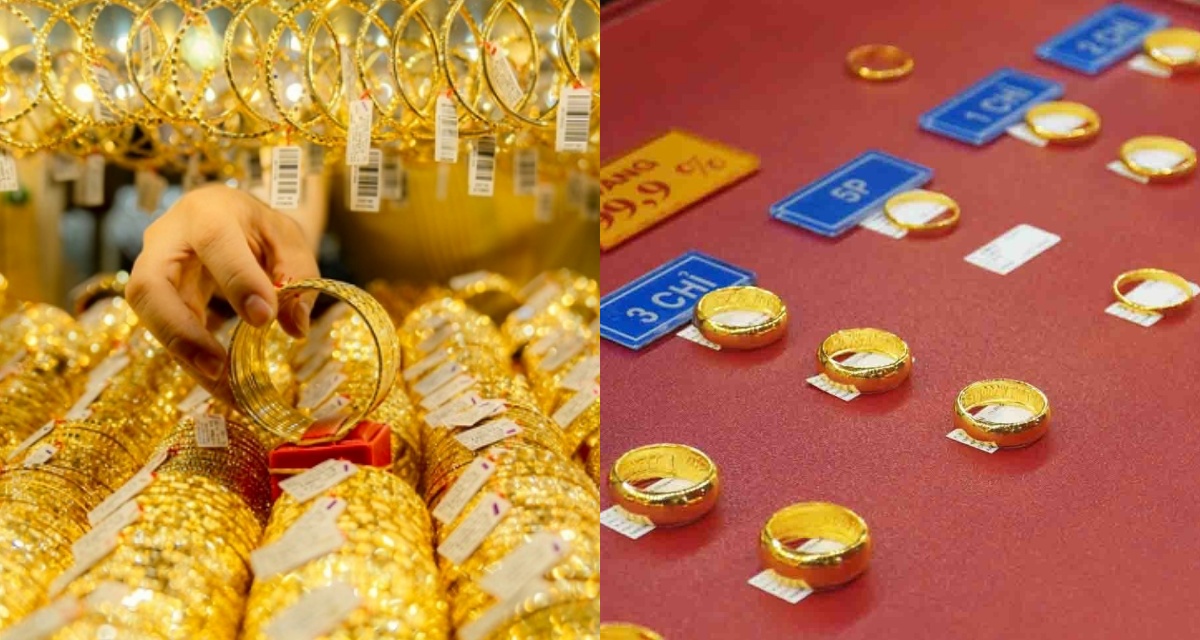 Gi&aacute; v&agrave;ng chiều 20/4 giảm: SJC, nhẫn 9999 điều chỉnh, ch&ecirc;nh lệch gi&aacute; v&agrave;ng thế giới tăng gần 20 triệu/lượng