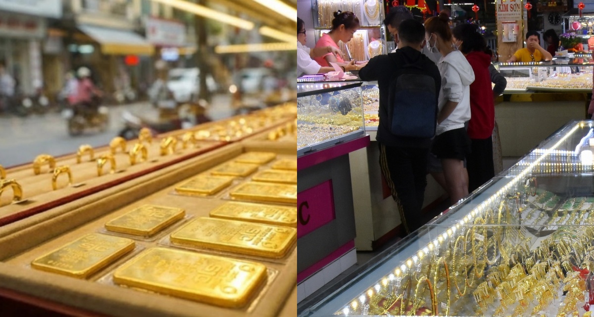 Gi&aacute; v&agrave;ng chốt phi&ecirc;n 20/4: V&agrave;ng SJC hạ 700 ngh&igrave;n/lượng, nhẫn 9999 giảm đến 1 triệu đồng, khoảng c&aacute;ch với thế giới tăng