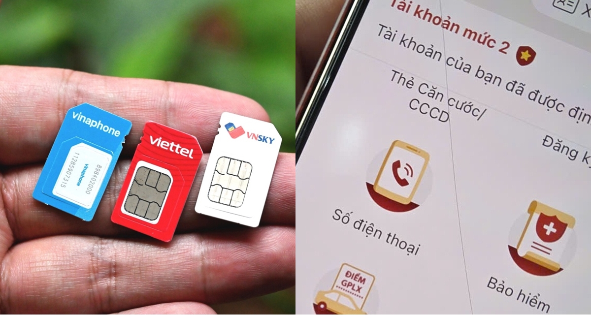 2 trường hợp kh&ocirc;ng cần x&aacute;c thực lại th&ocirc;ng tin thu&ecirc; bao di động qua VNeID