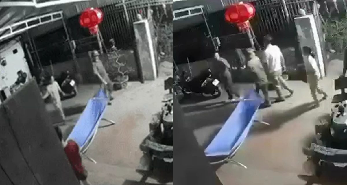 Camera ghi lại diễn biến trước thời điểm trưởng th&ocirc;n bị đ&acirc;m tử vong: T&igrave;nh h&igrave;nh hiện tại c&aacute;n bộ an ninh bị thương nặng