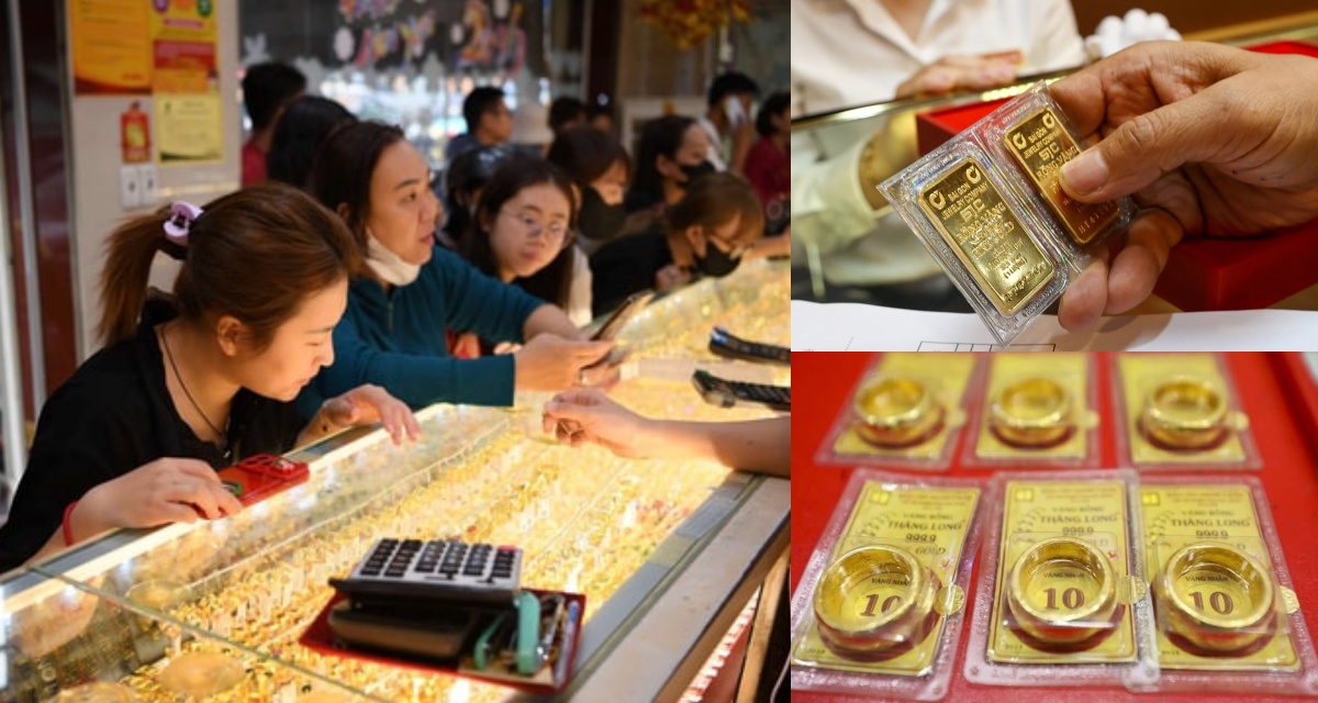 Gi&aacute; v&agrave;ng chốt phi&ecirc;n 21/4: V&agrave;ng SJC, nhẫn 9999 giảm tới 700.000 đồng, ch&ecirc;nh lệch với gi&aacute; v&agrave;ng thế giới thay đổi ra sao? 